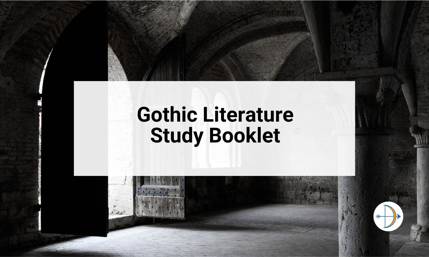 Gothic Literature Study Booklet KS3 Teaching Resource